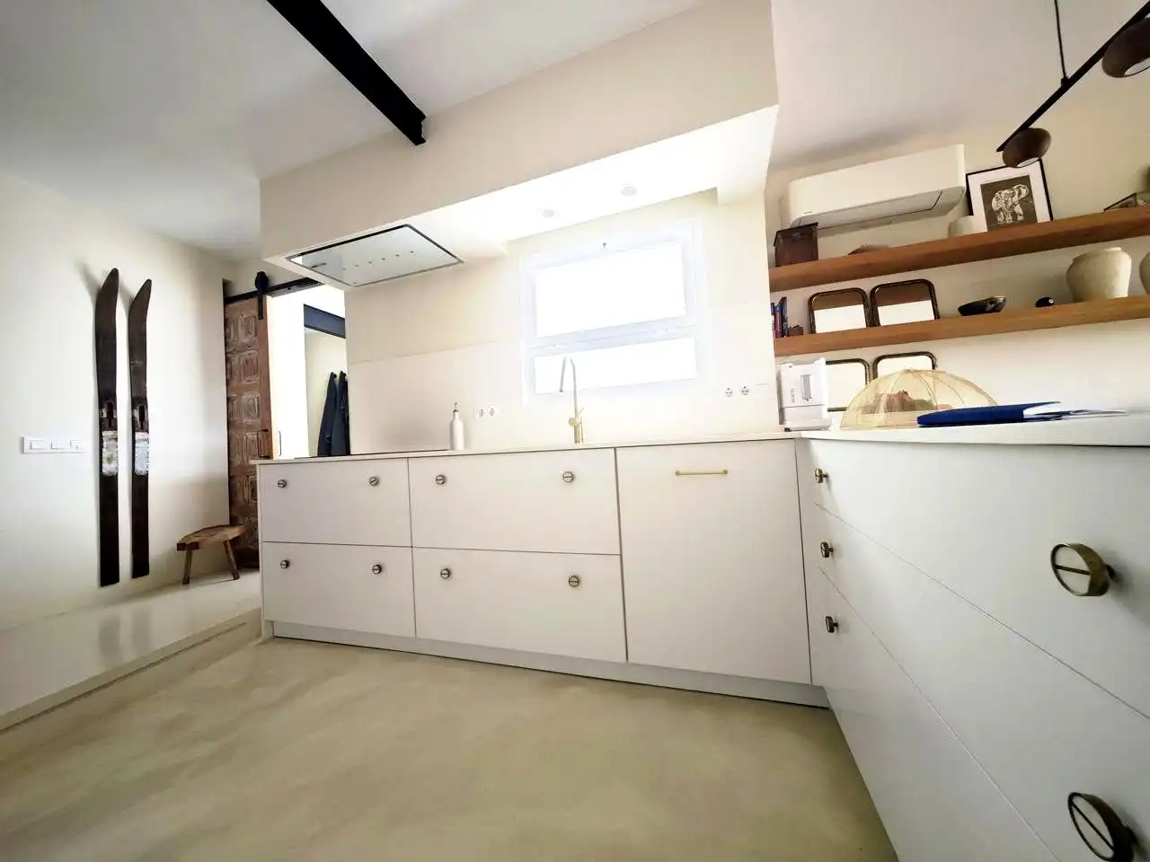 Cocina de Apartamento de alquiler en Telde con Terraza, Amueblado y Internet