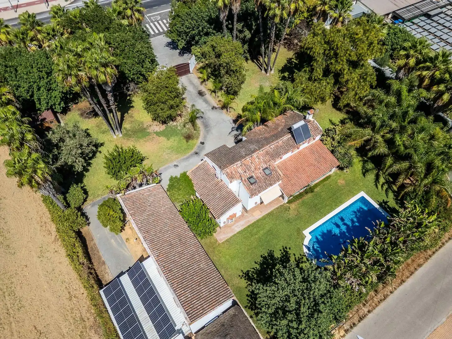 Exterior view of Houses for sale in Jerez de la Frontera  with Air Conditioner, Private garden and Terrace