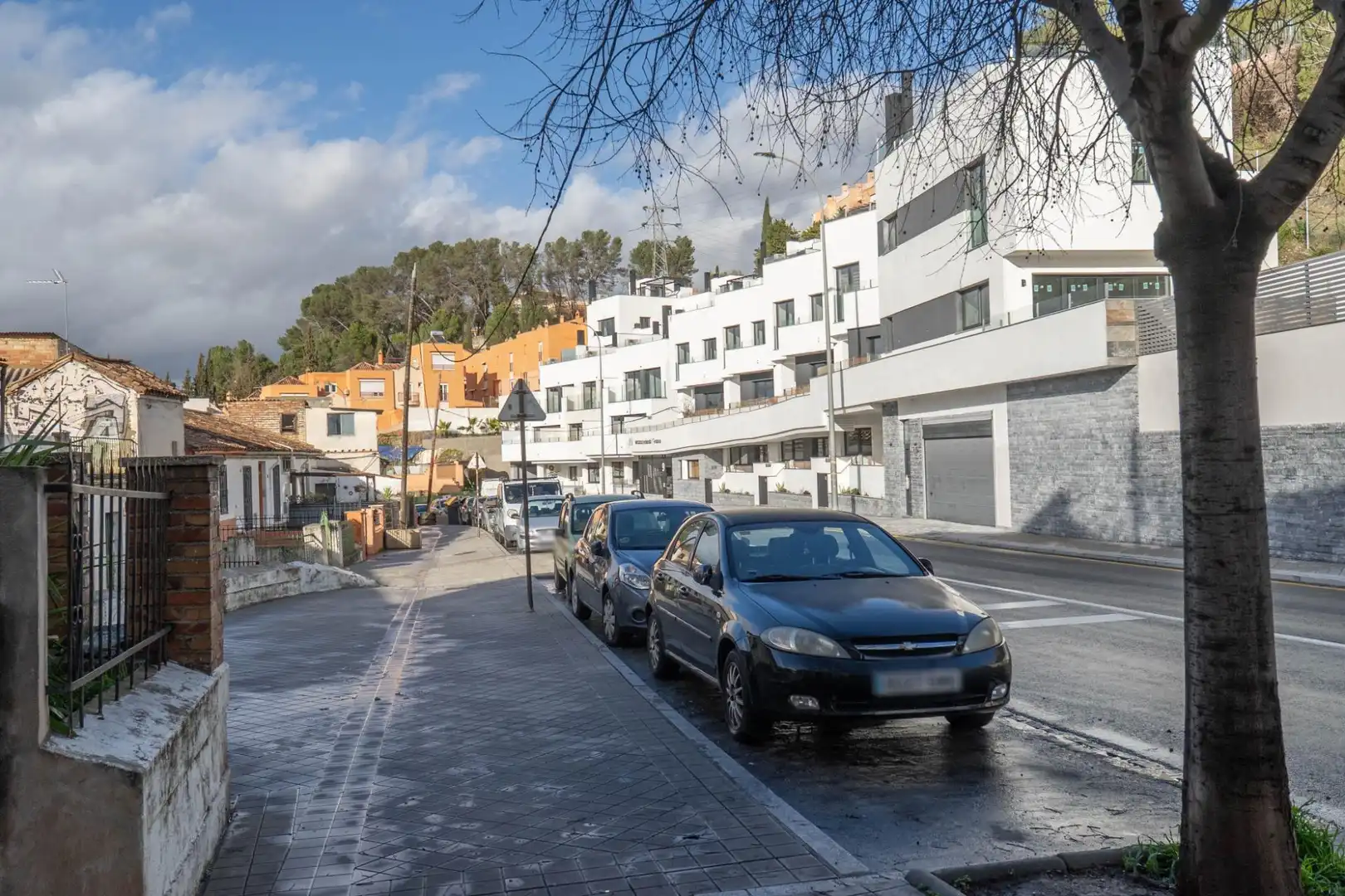 Vista exterior de Dúplex de alquiler en Granada con Aire acondicionado, Calefacción y Terraza