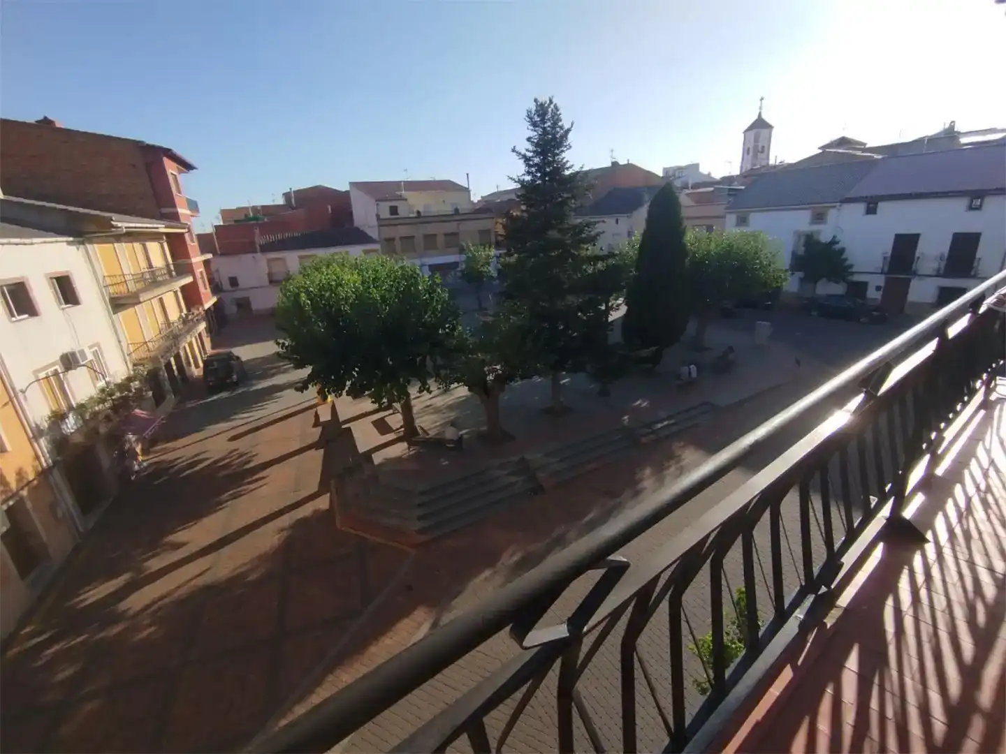 Vista exterior de Piso en venta en Villanueva de la Fuente con Balcón