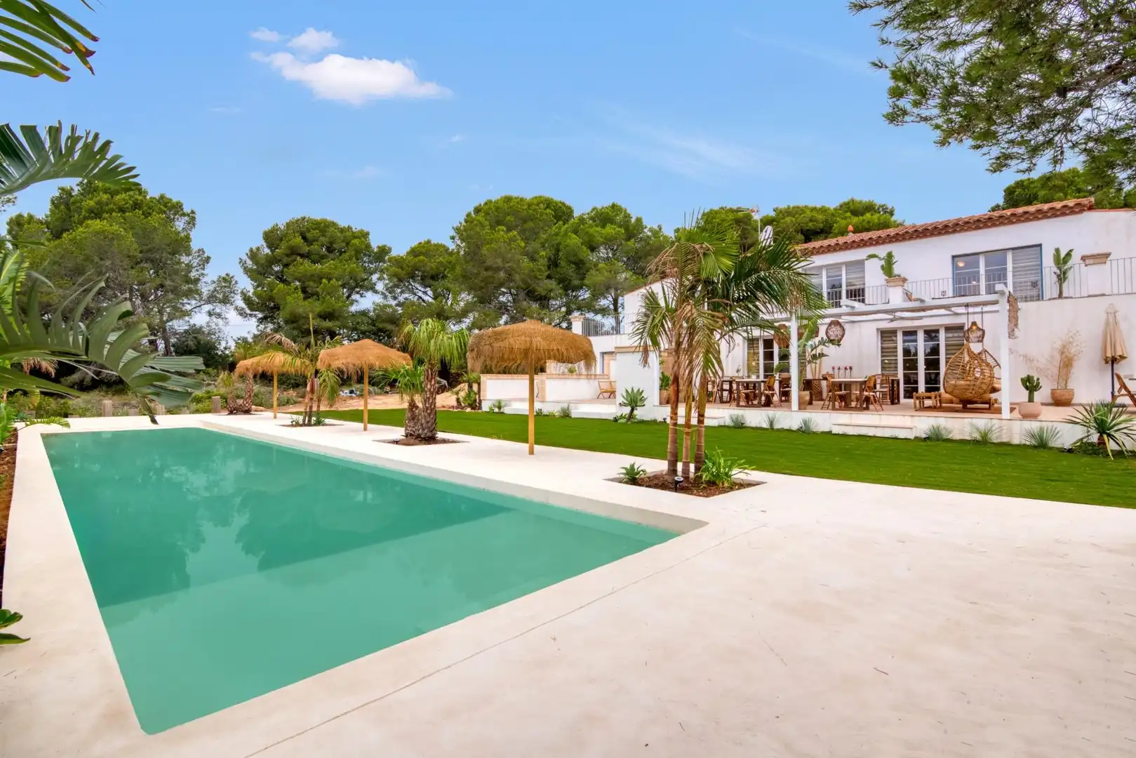 Piscina de Casa o xalet en venda en L'Ametlla de Mar  amb Aire condicionat, Calefacció i Jardí privat