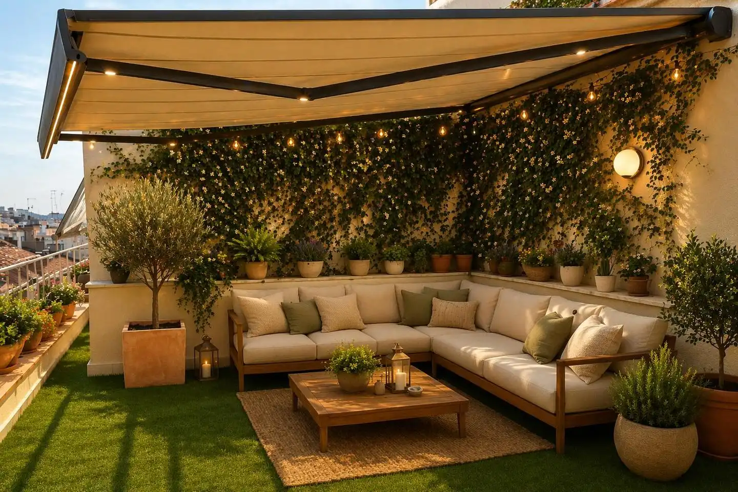 Terraza de Ático en venta en Madrid
