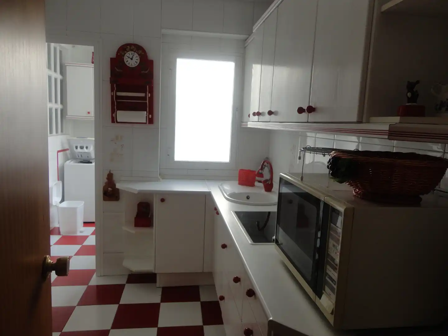 Cocina de Piso de alquiler en Málaga con Amueblado, Horno y Lavadora