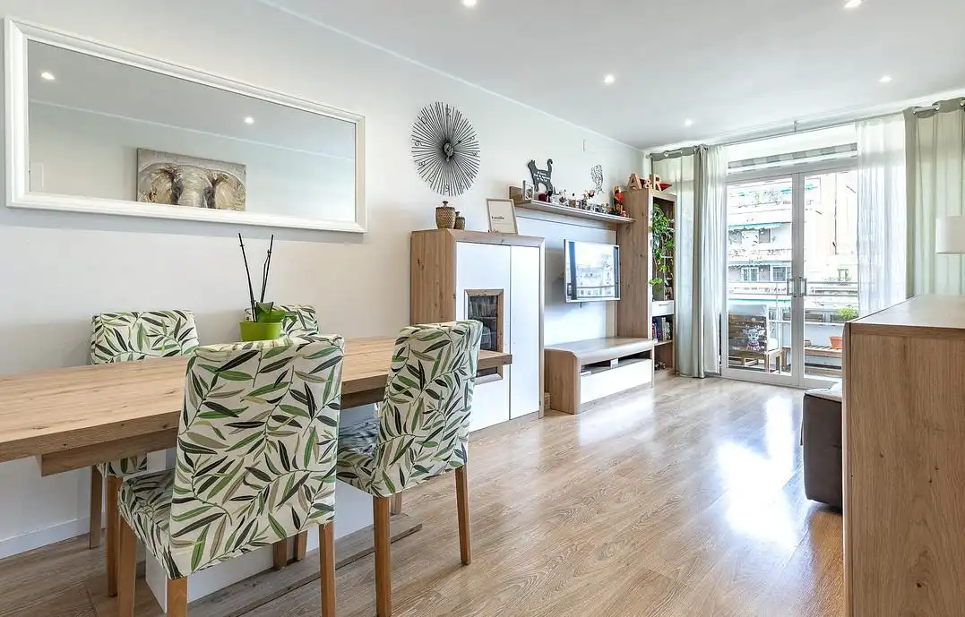 Sala de estar de Ático en venta en  Barcelona Capital con Aire acondicionado, Calefacción y Parquet