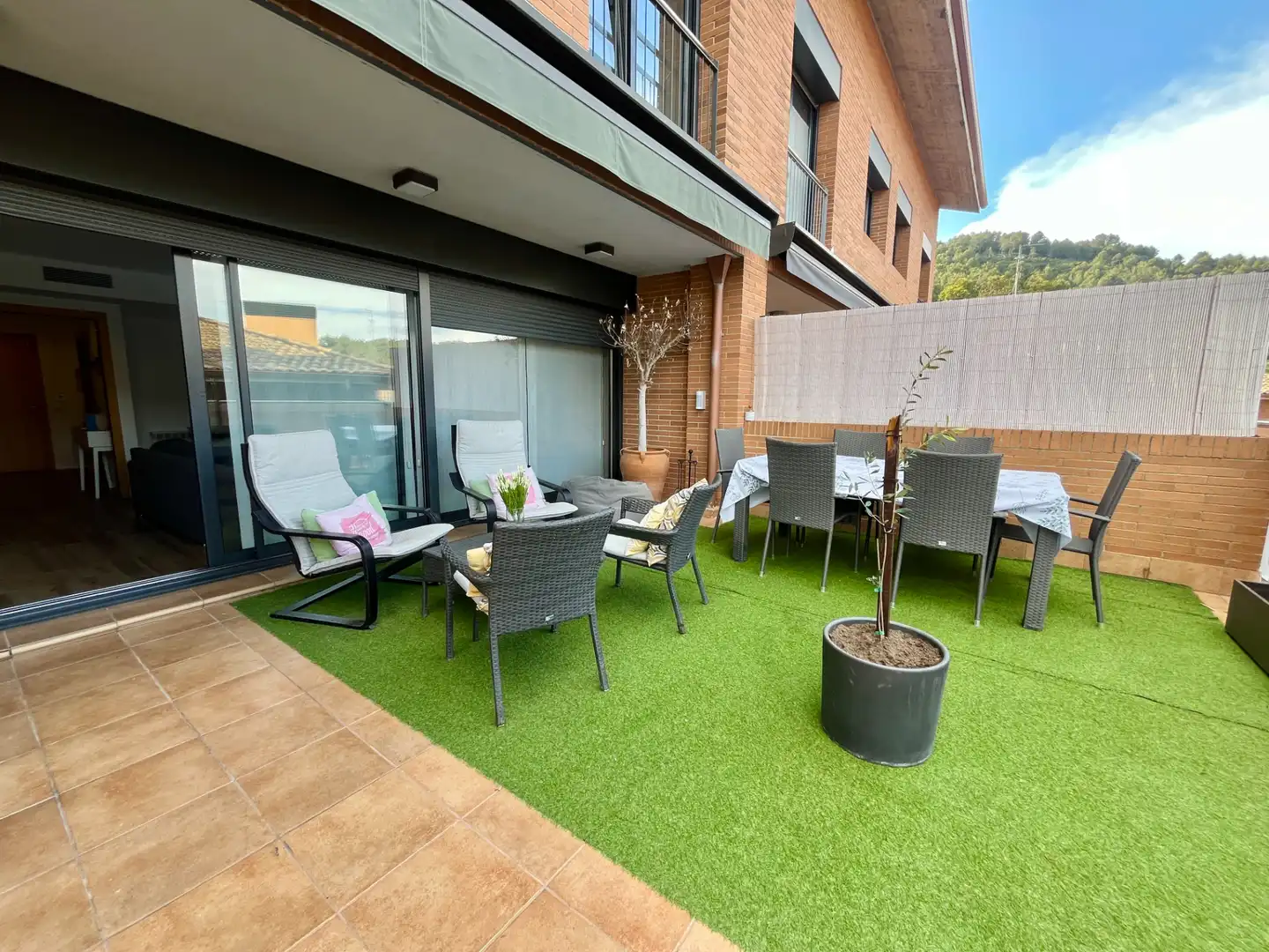 Terraza de Casa adosada en venta en Viladecans con Aire acondicionado, Calefacción y Parquet