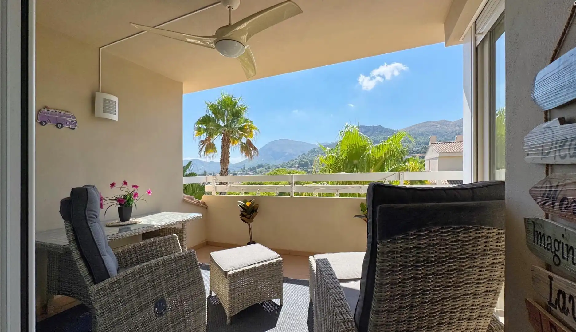 Terrace of Attic for sale in Pego  with Air Conditioner, Private garden and Terrace