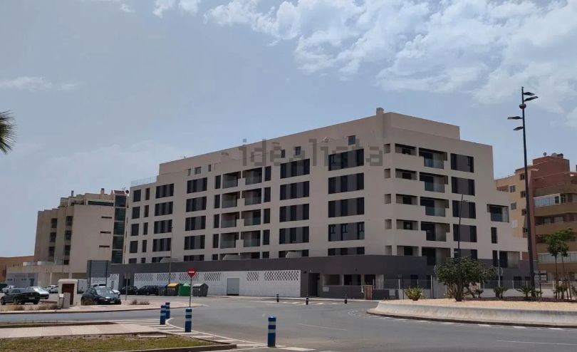 Exterior view of Flat for sale in Roquetas de Mar  with Terrace and Community pool