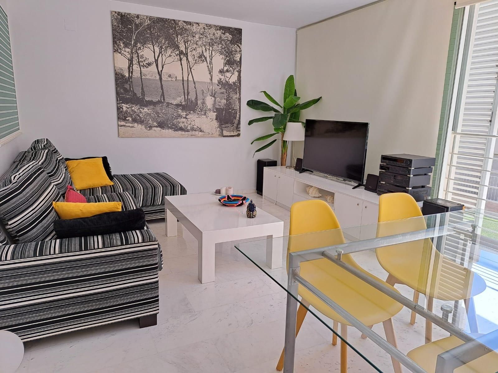Living room of Apartment for sale in Jávea / Xàbia  with Air Conditioner, Heating and Private garden