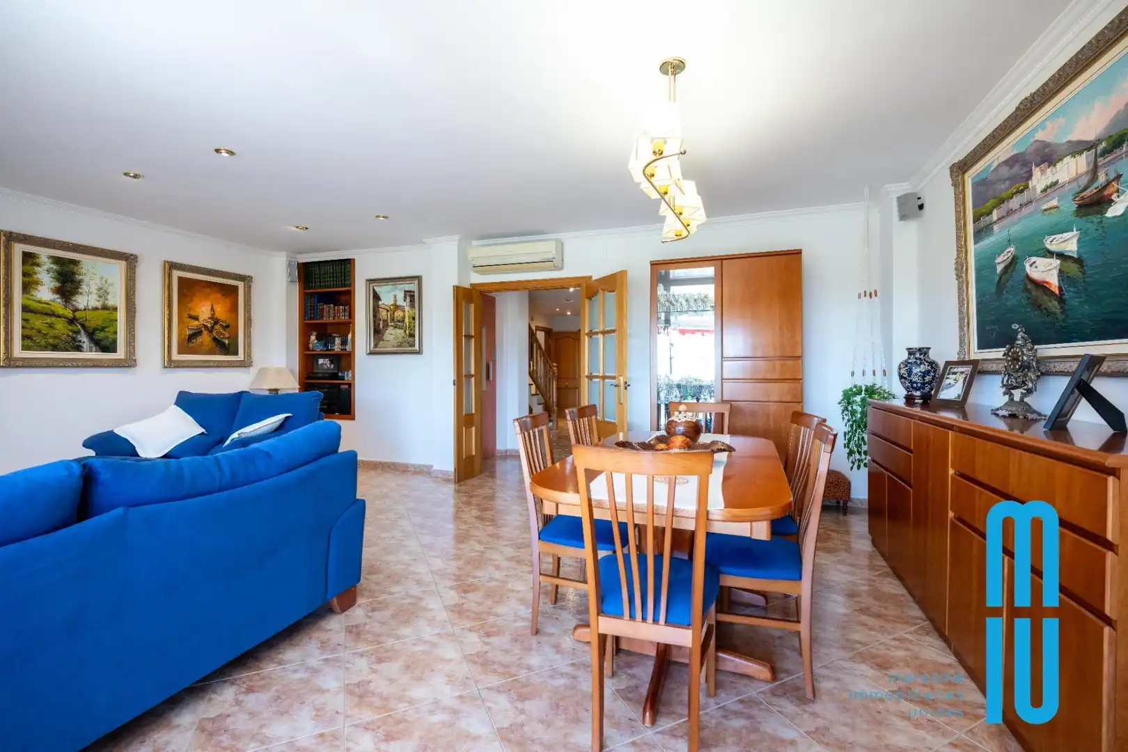 Comedor de Casa o chalet en venta en Pineda de Mar con Balcón
