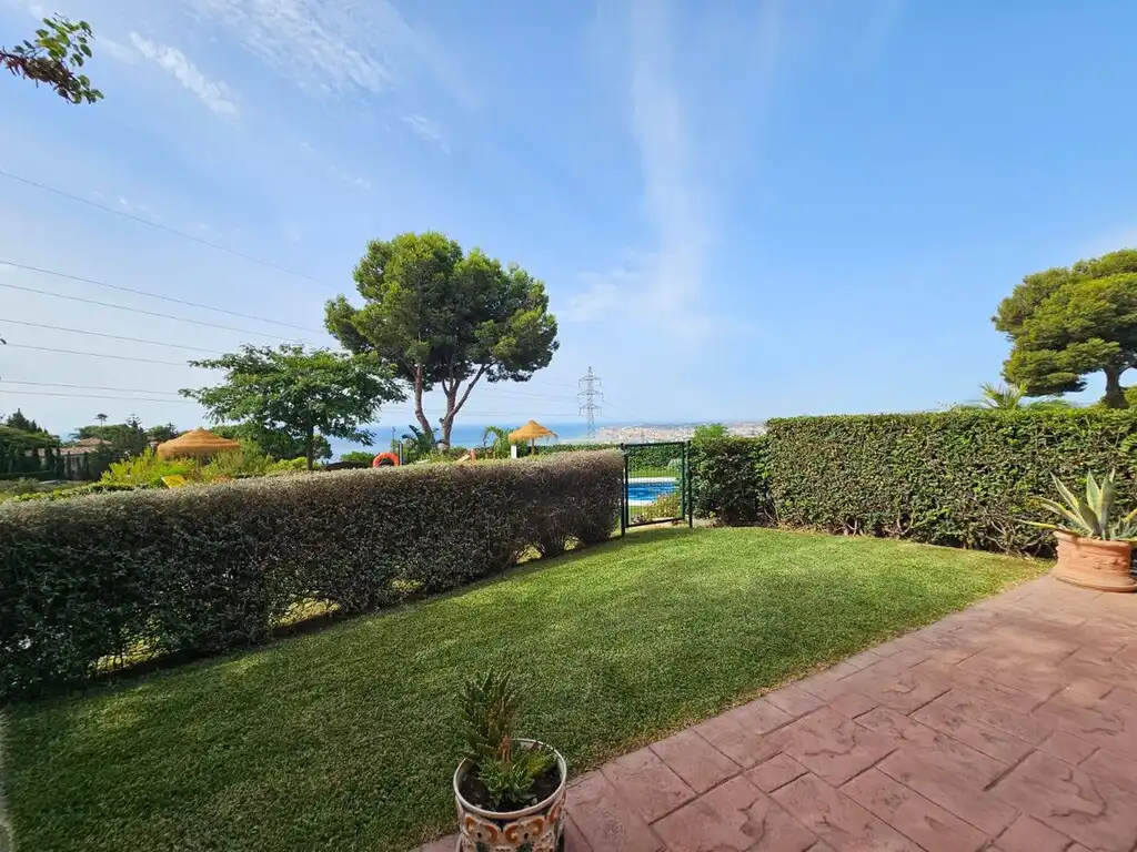 Jardín de Apartamento en venta en Benalmádena con Aire acondicionado, Jardín privado y Terraza