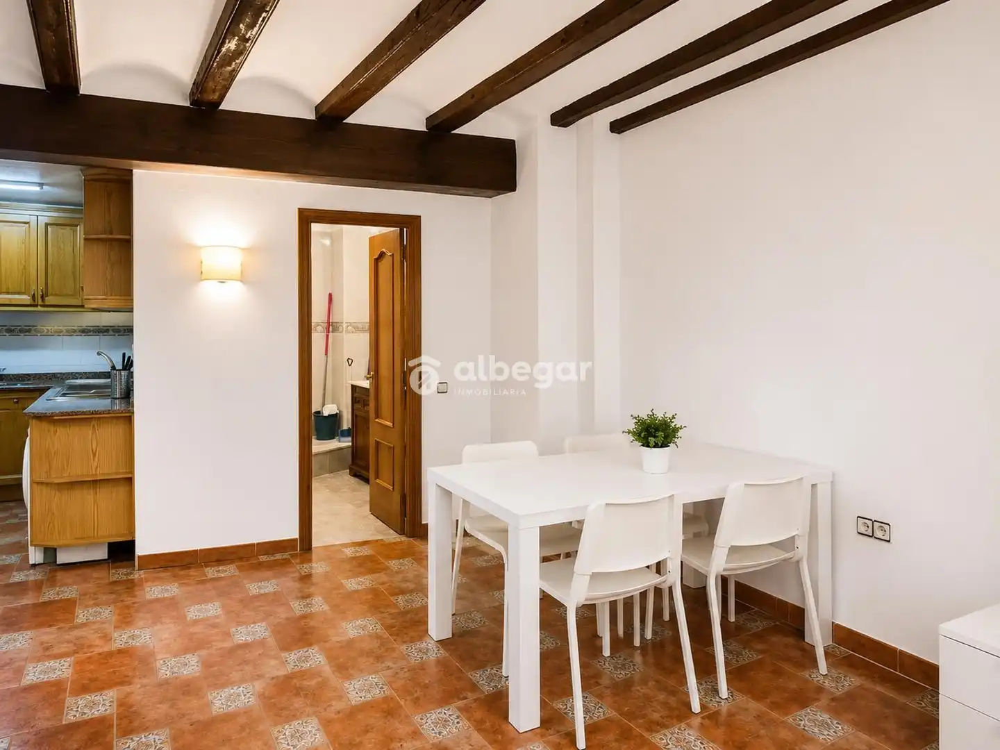 Bedroom of Flat for rent in Valencia  with Air Conditioner and Furnished