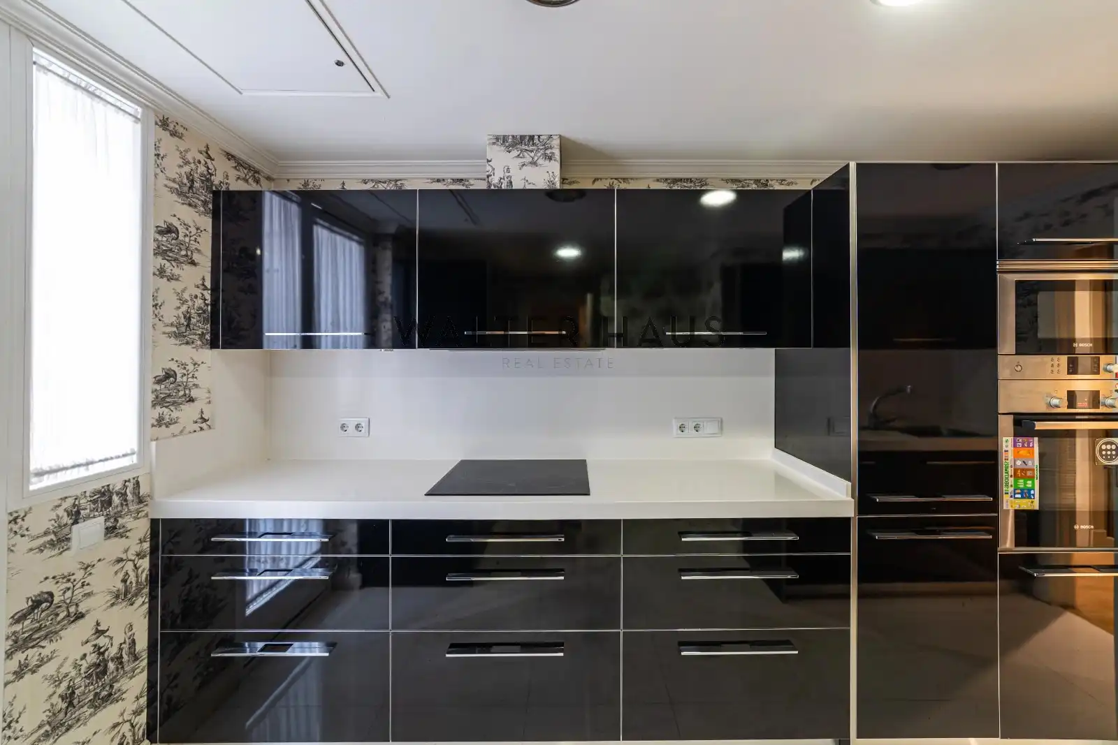 Kitchen of Flat for rent in Madrid  with Air Conditioner, Heating and Terrace