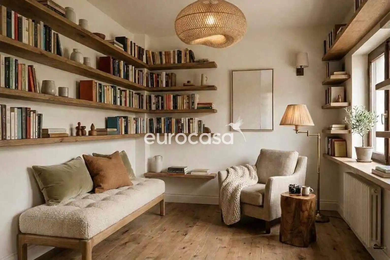 Sala de estar de Casa o chalet en venta en Castañeda con Calefacción, Jardín privado y Terraza