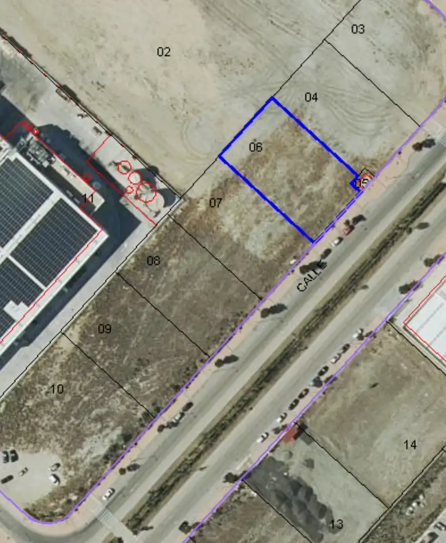 Industrial land for rent in Calle Arquitectos, Zona industrial