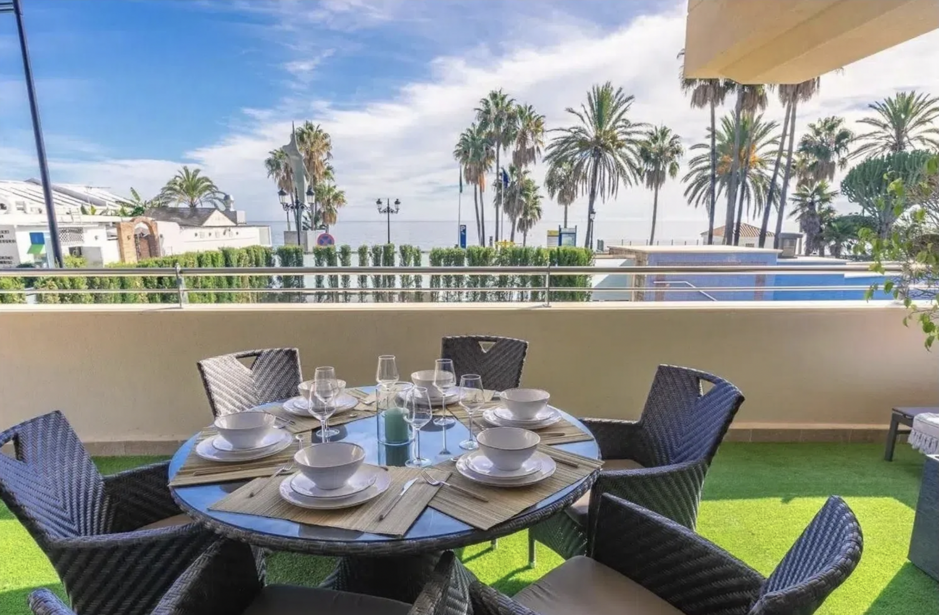 Terrace of Apartment for sale in Marbella  with Air Conditioner, Terrace and Storage room