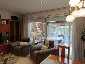 Sala de estar de Casa adosada en venta en Sant Joan Baptista