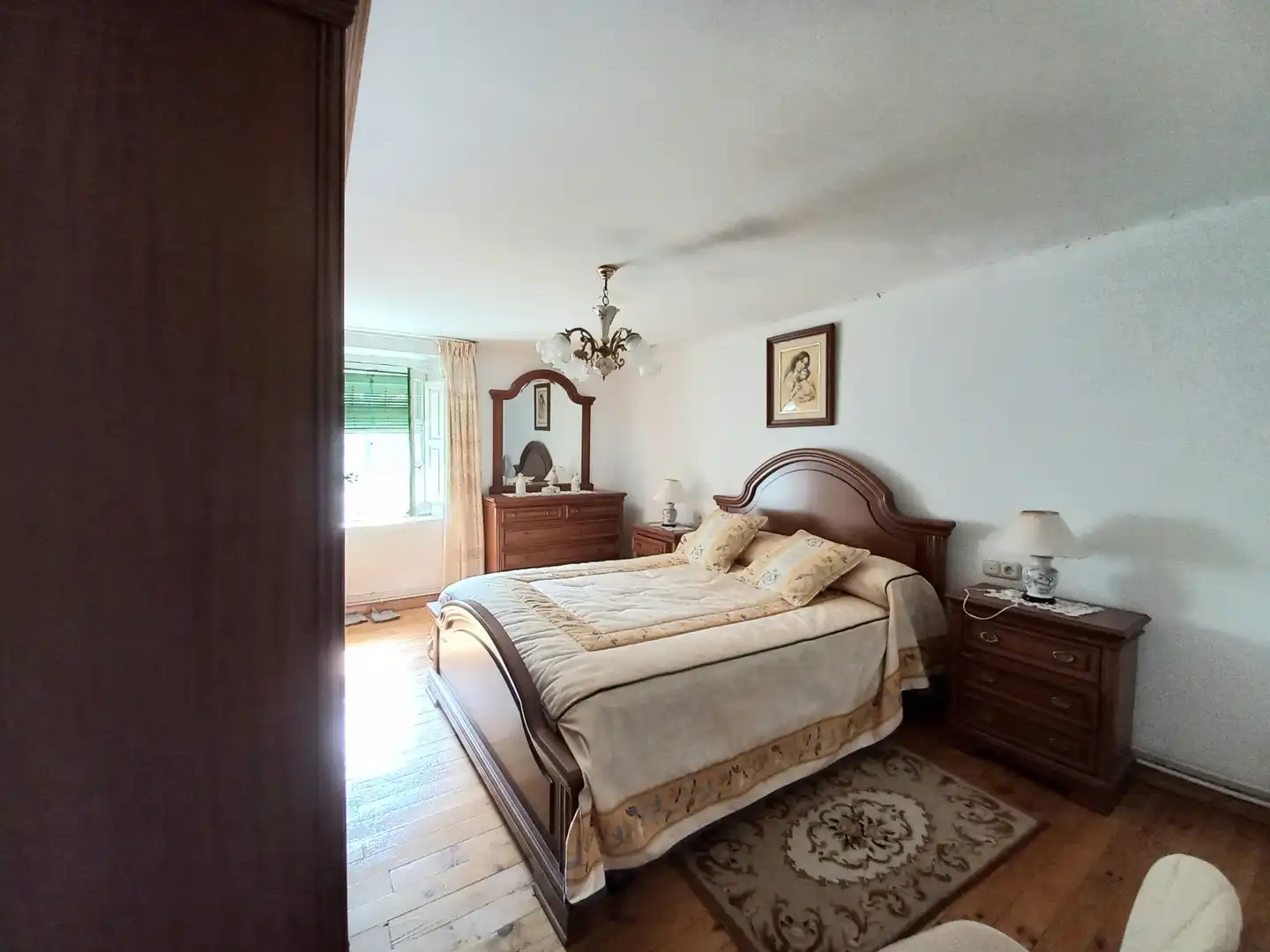 Bedroom of Detached homes for sale in Madrigalejo del Monte  with Heating and Storage room