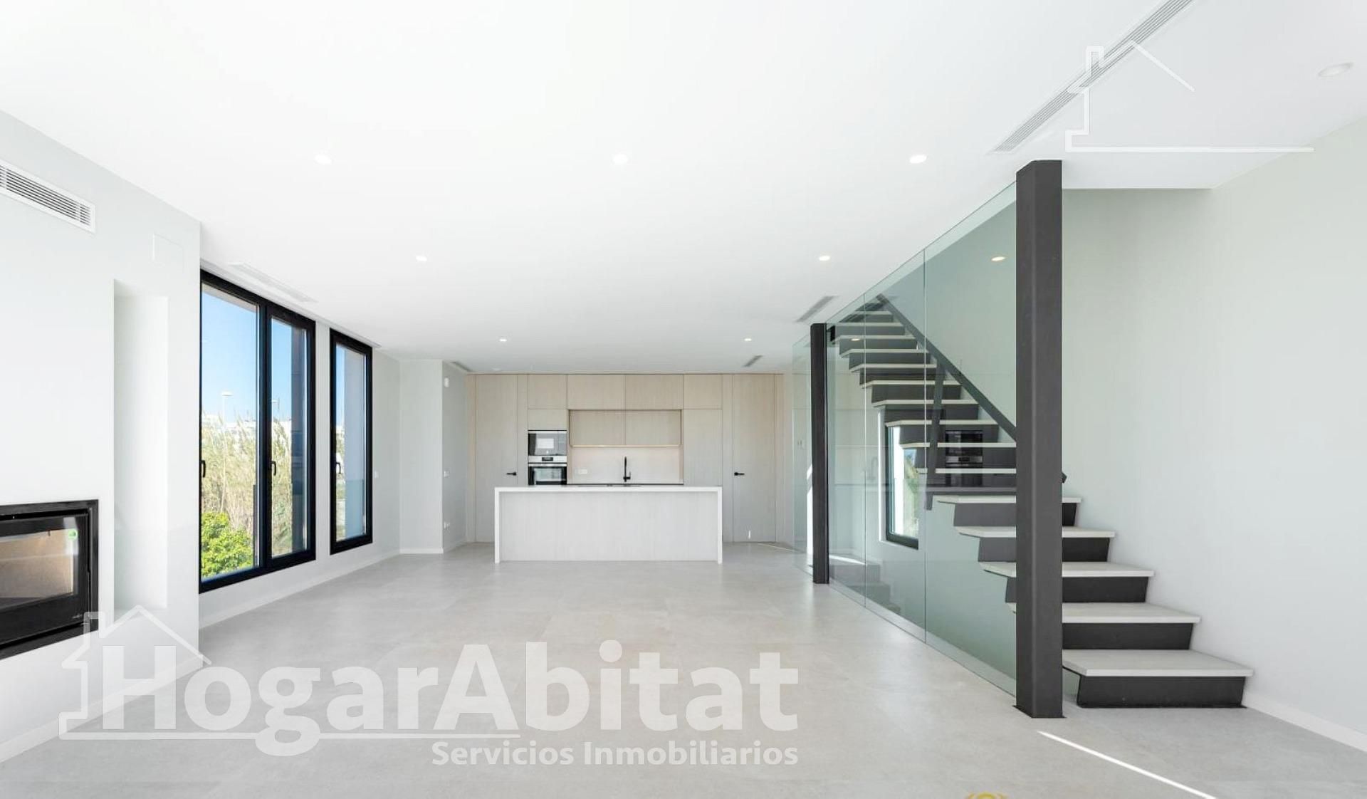 Sala de estar de Casa o chalet en venta en Oliva con Aire acondicionado, Jardín privado y Terraza
