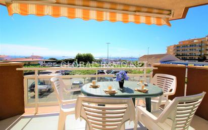 Exterior view of Apartment for sale in Roses  with Air Conditioner, Heating and Terrace