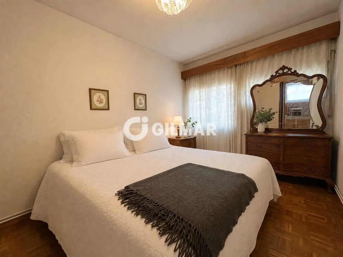 Bedroom of Flat for sale in Madrid  with Heating and Balcony