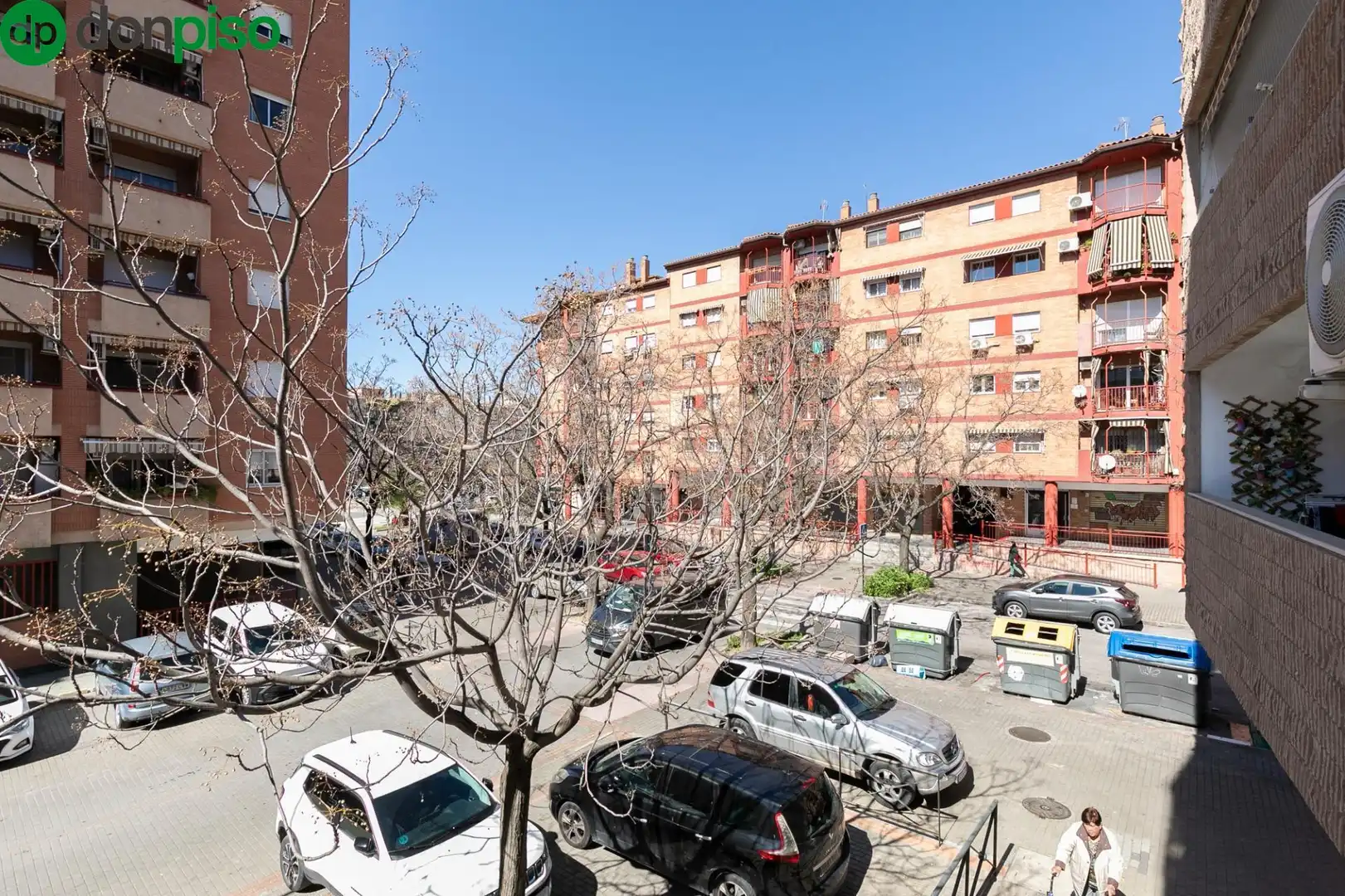 Exterior view of Flat for sale in Granada  with Air Conditioner, Terrace and Balcony