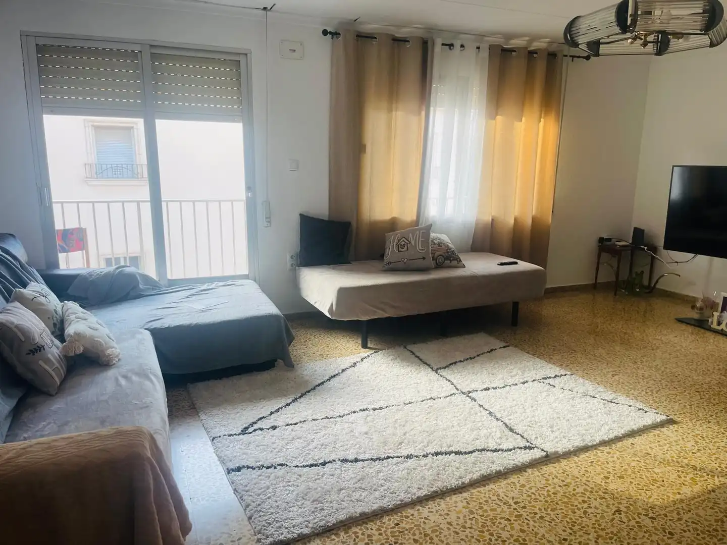 Wohnzimmer von Wohnung zum Verkauf in Palma de Gandia mit Klimaanlage, Heizung und Abstellraum