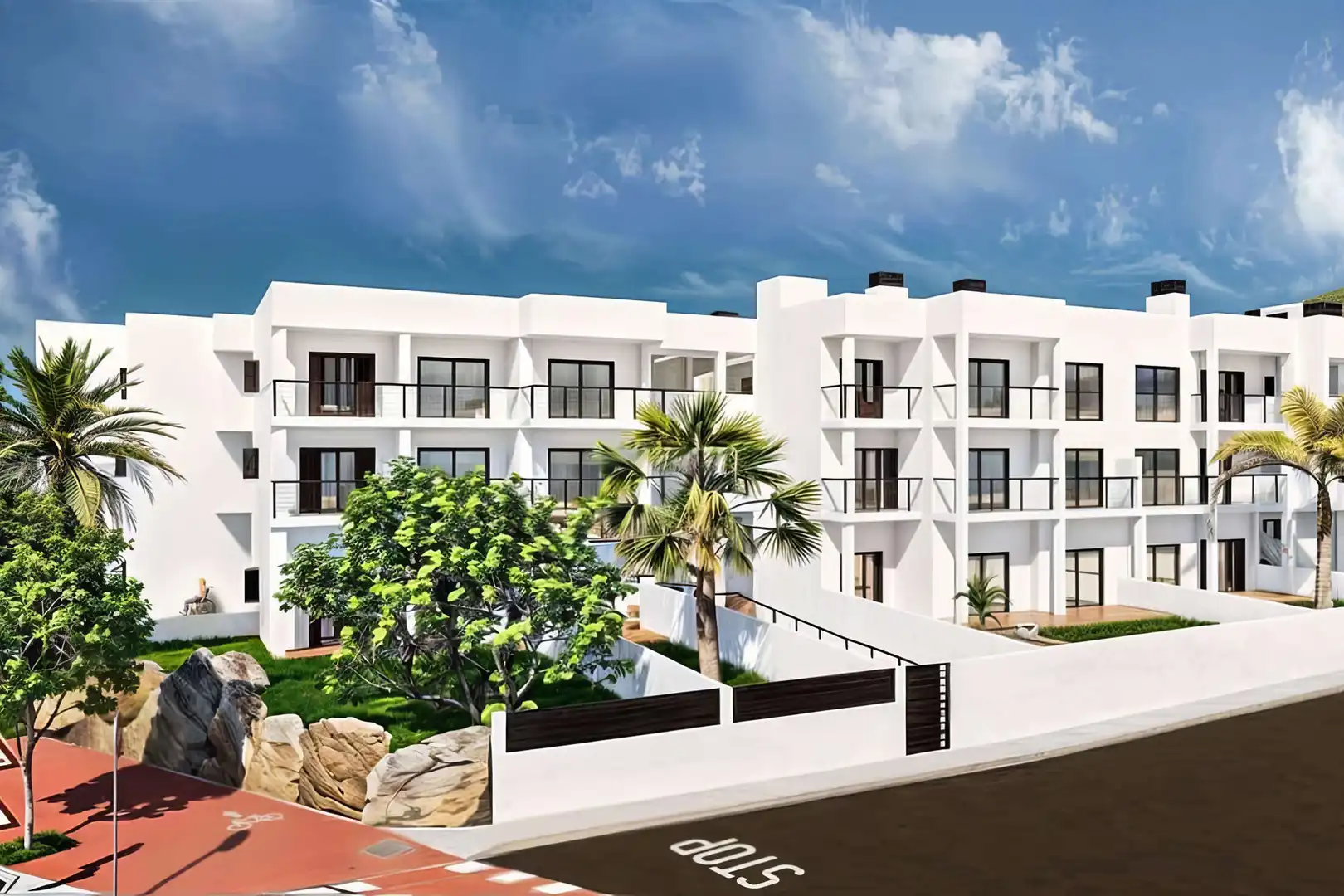 Exterior view of Flat for sale in Son Servera  with Heating, Furnished and Balcony