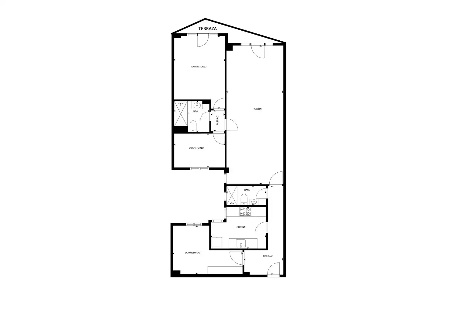 Flat for sale in Nervión