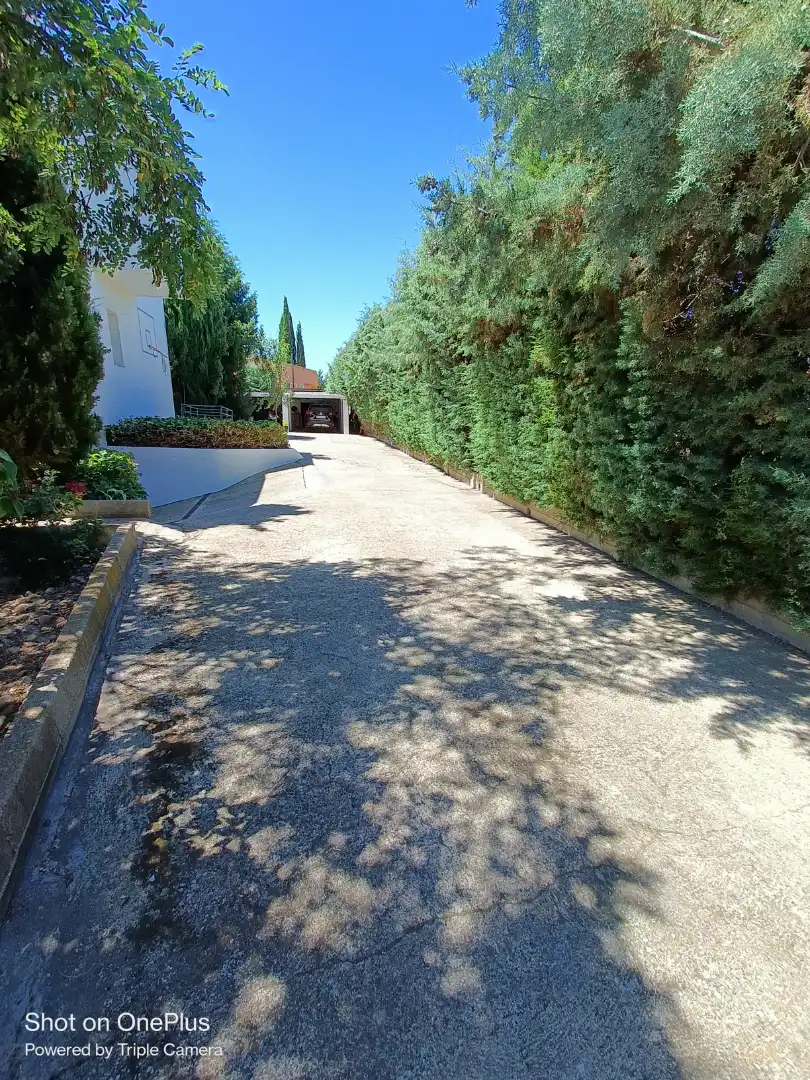 Vista exterior de Casa o xalet en venda en Nambroca amb Calefacció, Jardí privat i Moblat
