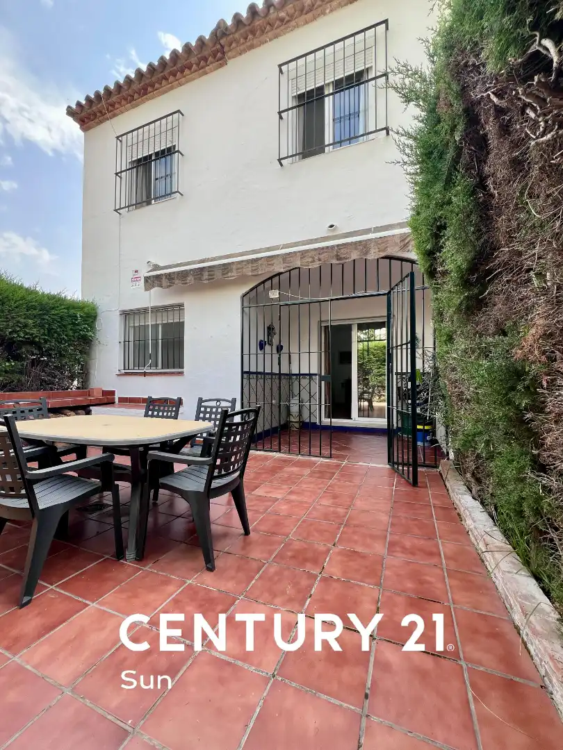 Terraza de Casa adosada en venta en Estepona con Jardín privado, Terraza y Lavadora