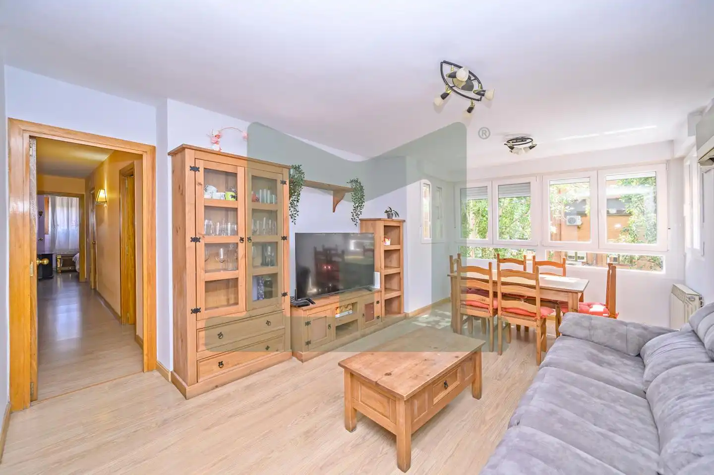 Living room of Flat for sale in San Fernando de Henares  with Air Conditioner, Heating and Storage room