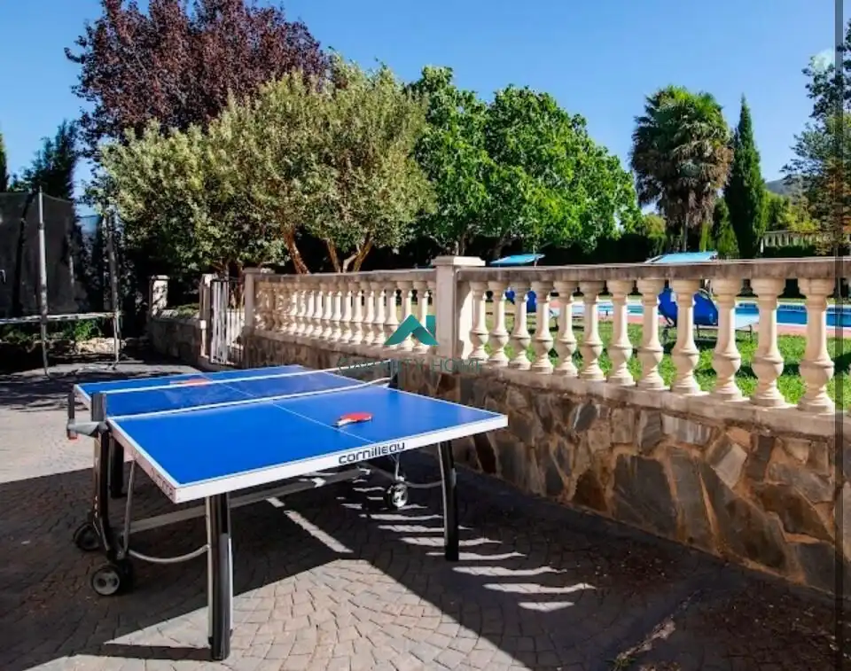 Terrassa de Casa o xalet en venda en Los Villares amb Jardí privat, Terrassa i Piscina