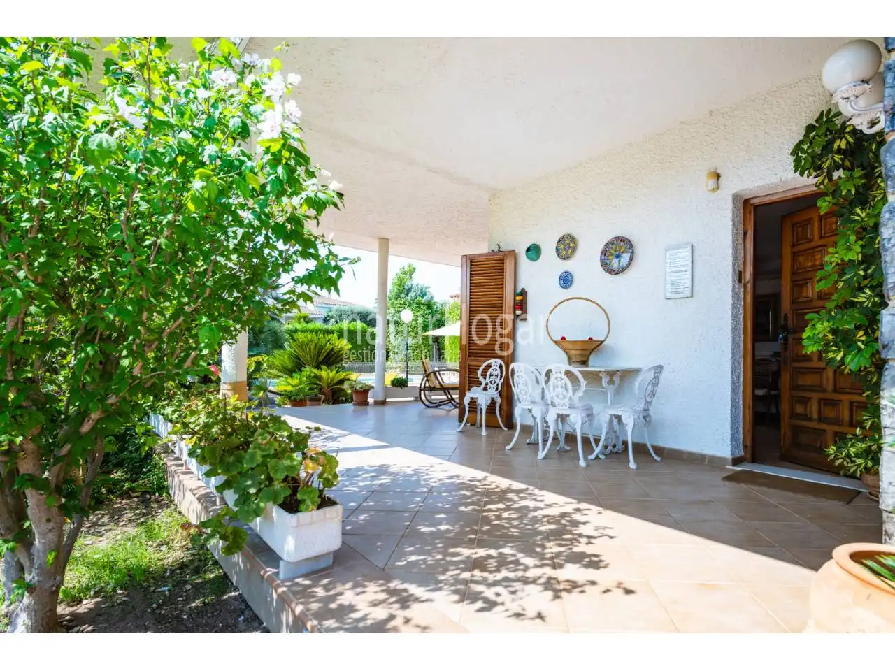 Terraza de Casa o chalet en venta en Paterna con Aire acondicionado, Calefacción y Jardín privado
