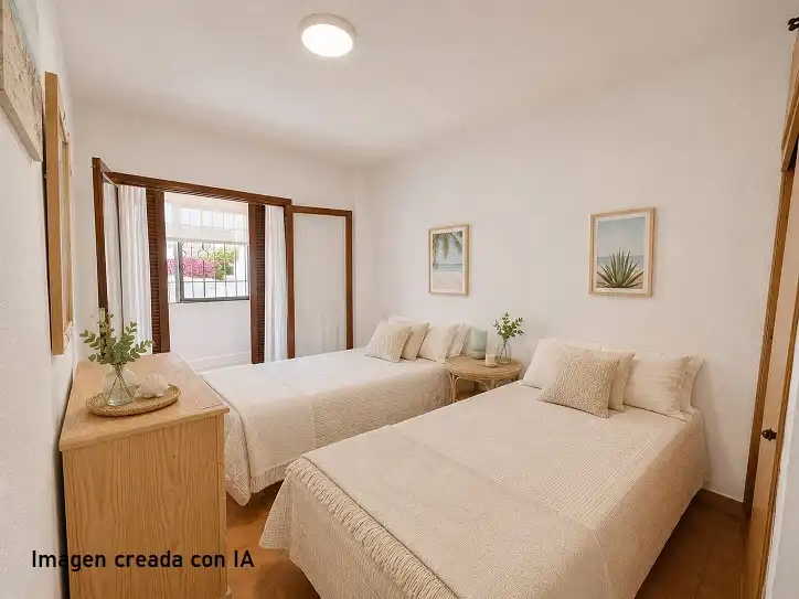 Habitación de Apartamento en venta en Santa Pola con Aire acondicionado, Terraza y Amueblado