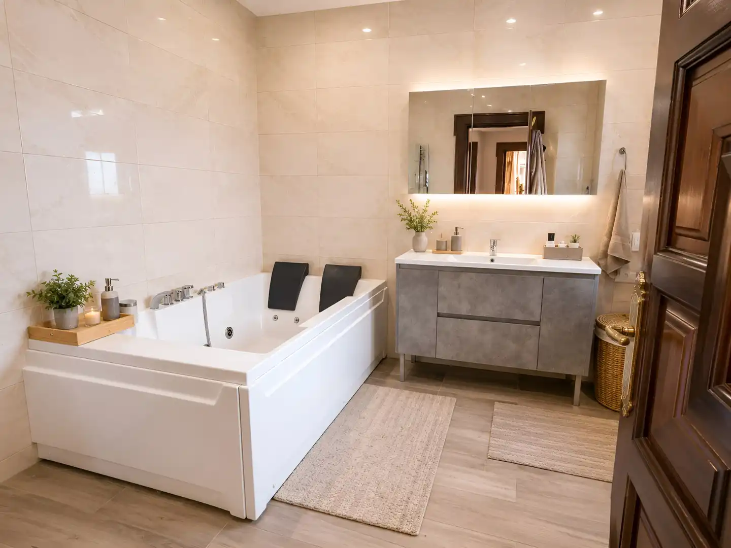 Baño de Casa o chalet en venta en Málaga con Aire acondicionado, Calefacción y Jardín privado