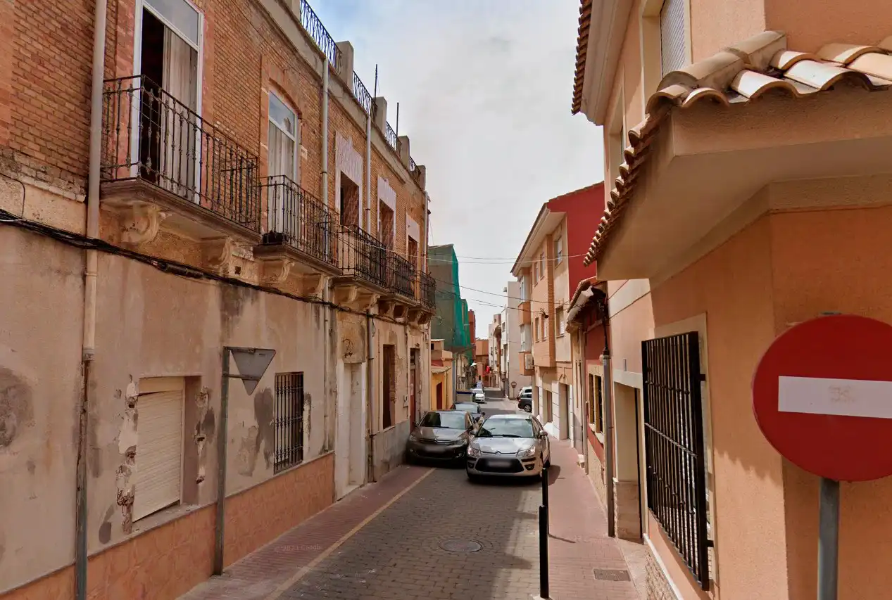 Vista exterior de Piso en venta en La Unión con Trastero