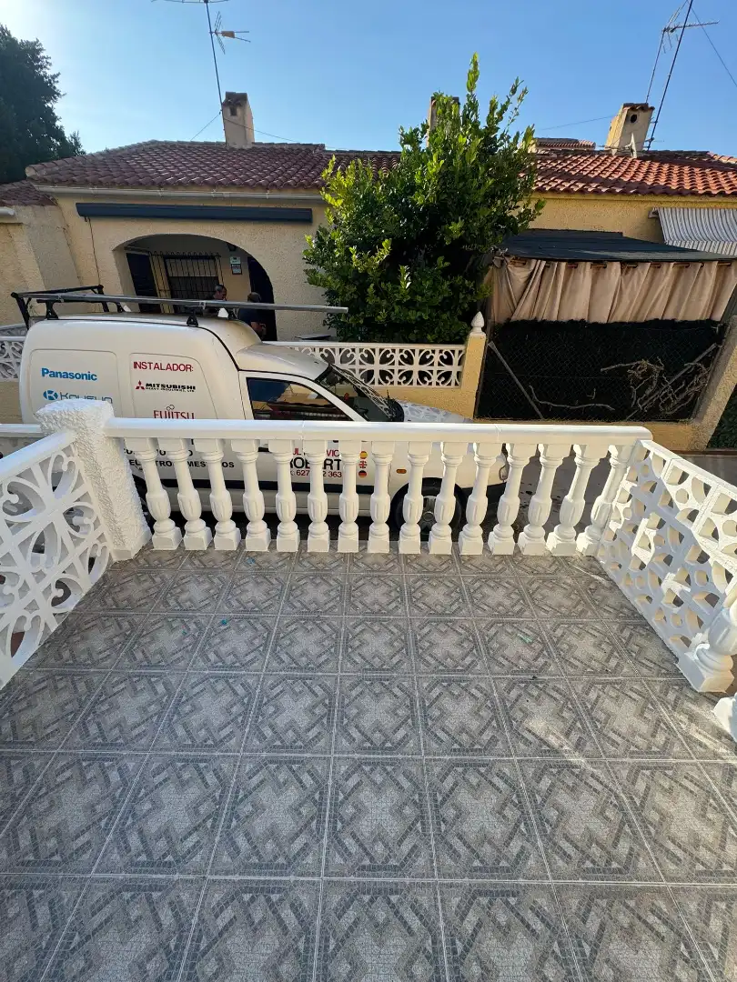 Terrassa de Casa adosada en venda en San Fulgencio amb Jardí privat, Terrassa i Moblat