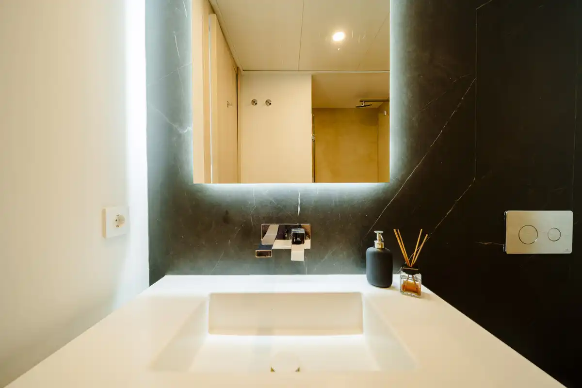 Bathroom of Apartments for sale in Mijas  with Air Conditioner, Terrace and Furnished
