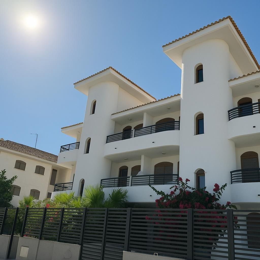 Vista exterior de Apartament en venda en Mazarrón amb Jardí privat, Terrassa i Piscina comunitària