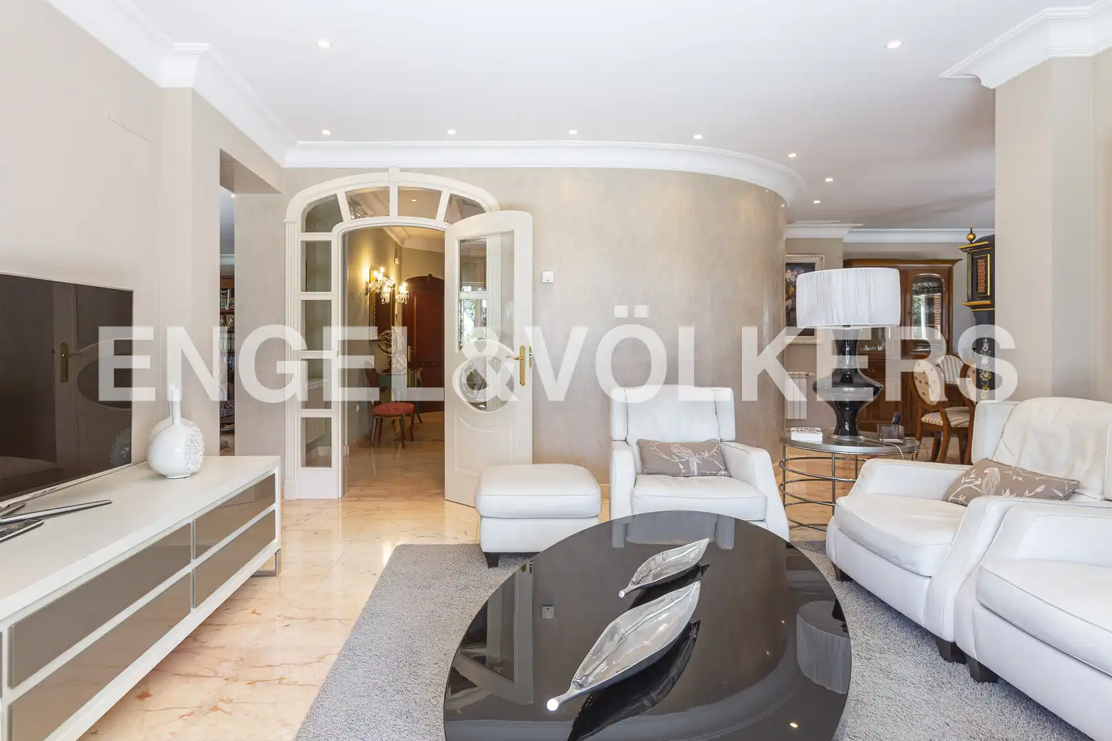 Sala d'estar de Casa o xalet de lloguer en Villaviciosa de Odón amb Aire condicionat, Calefacció i Jardí privat