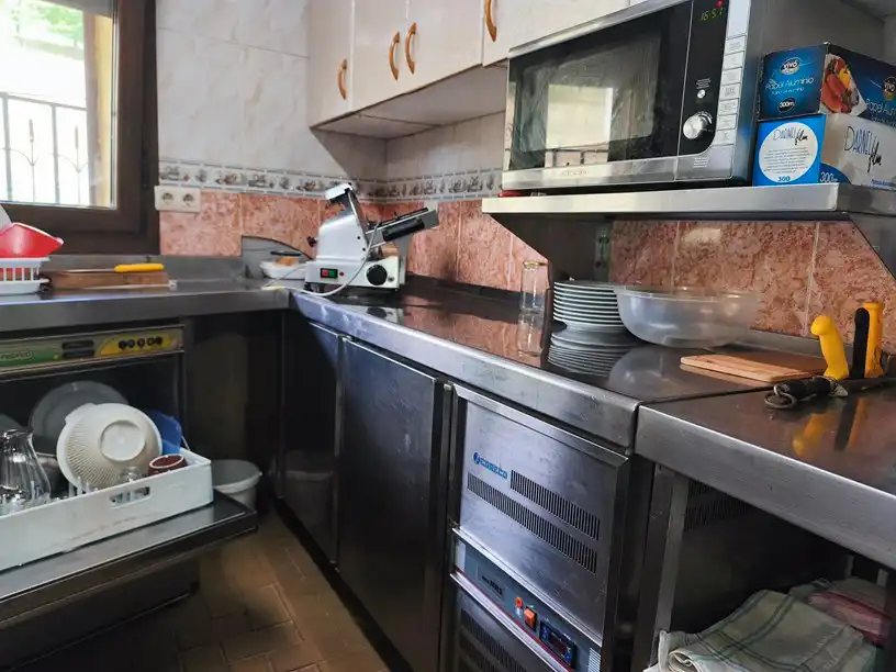Cocina de Casa o chalet en venta en Belmonte de Miranda con Amueblado