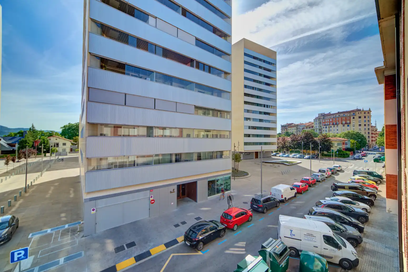 Vista exterior de Pis en venda en  Pamplona / Iruña amb Calefacció i Traster