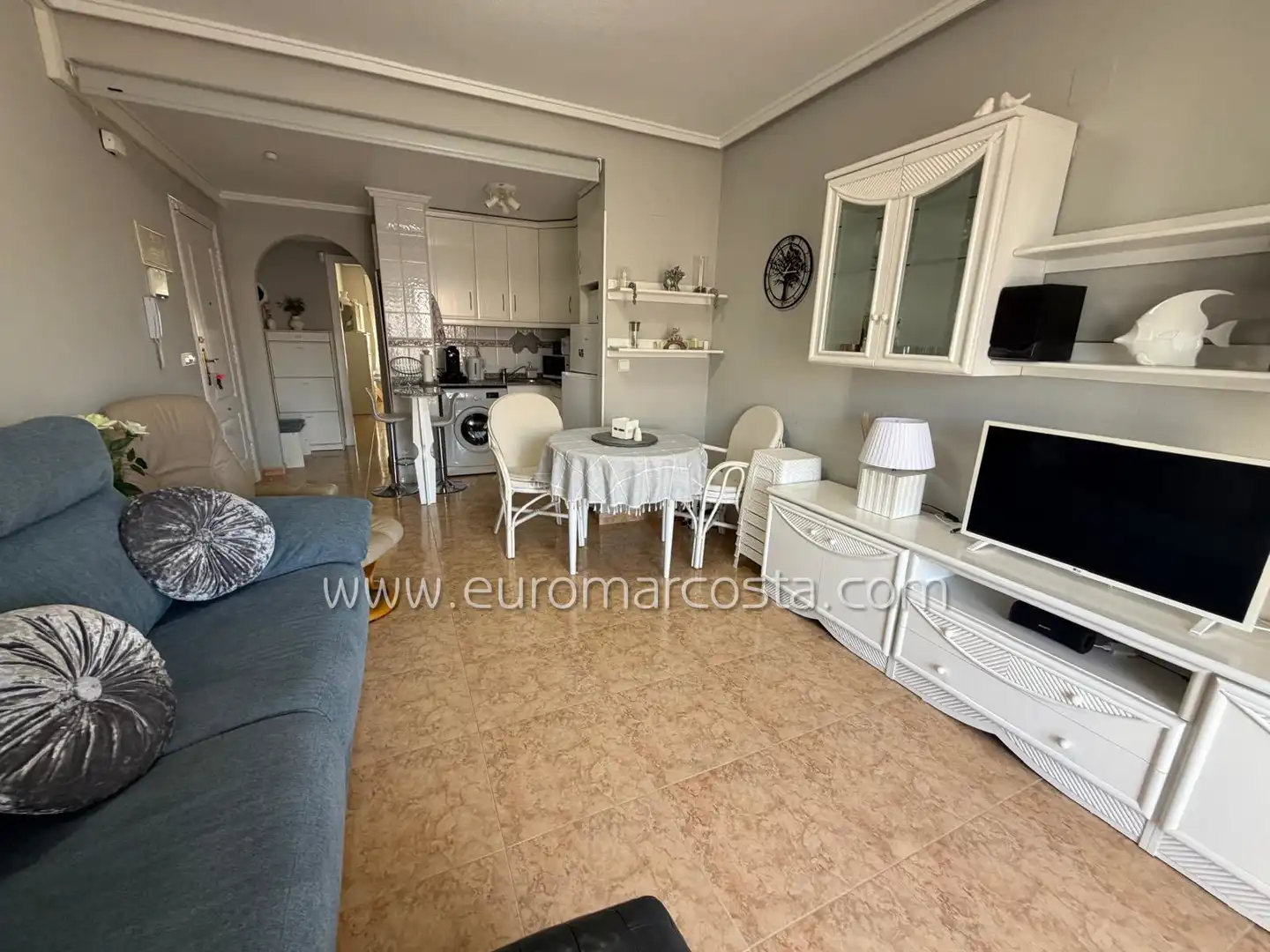 Living room of Flat for sale in Guardamar del Segura  with Air Conditioner, Heating and Terrace