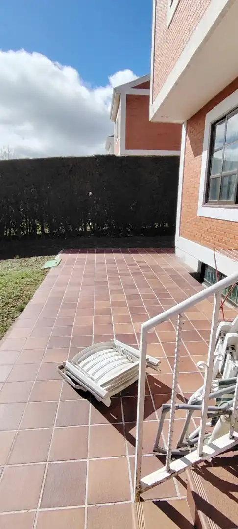 Terraza de Casa o chalet en venta en Santa Marta de Tormes con Calefacción, Jardín privado y Parquet