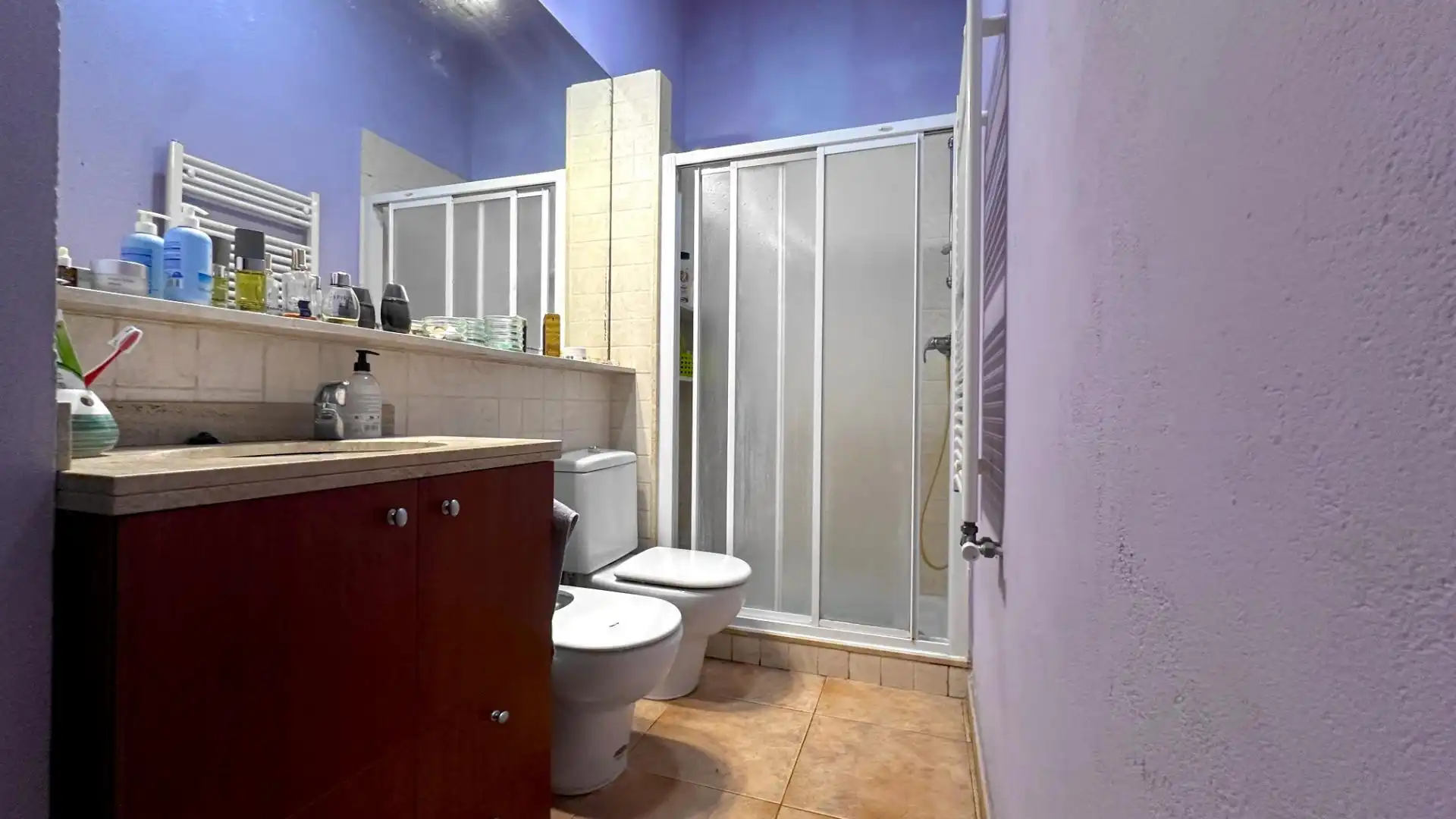Baño de Casa o chalet en venta en Terrassa con Aire acondicionado, Calefacción y Terraza