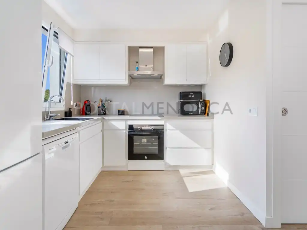Küche von Haus oder Chalet zum Verkauf in Ciutadella de Menorca mit Klimaanlage, Privatgarten und Terrasse