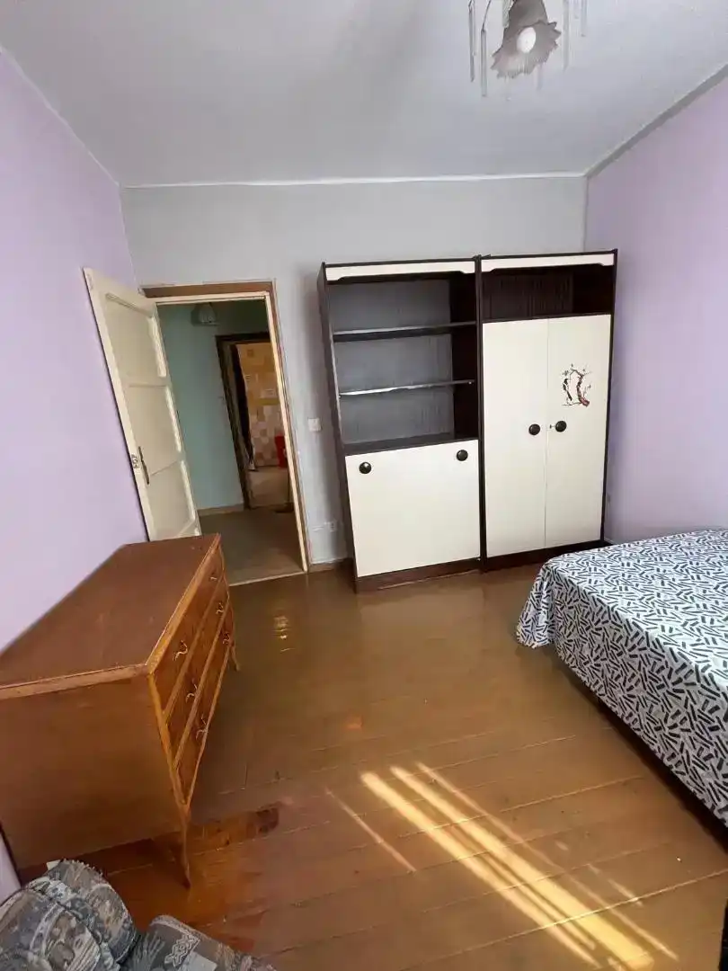 Bedroom of Flat for rent in Lerma  with Parquet flooring, Furnished and Washing machine