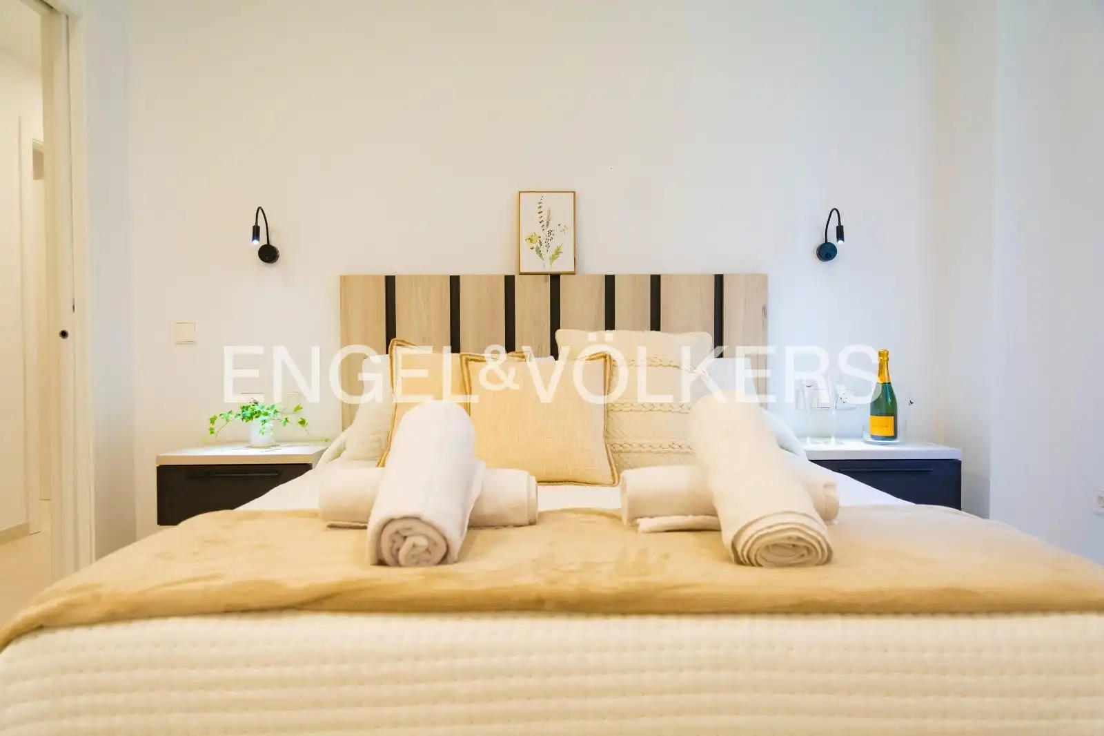Bedroom of Apartments for rent in Dénia  with Air Conditioner, Heating and Terrace