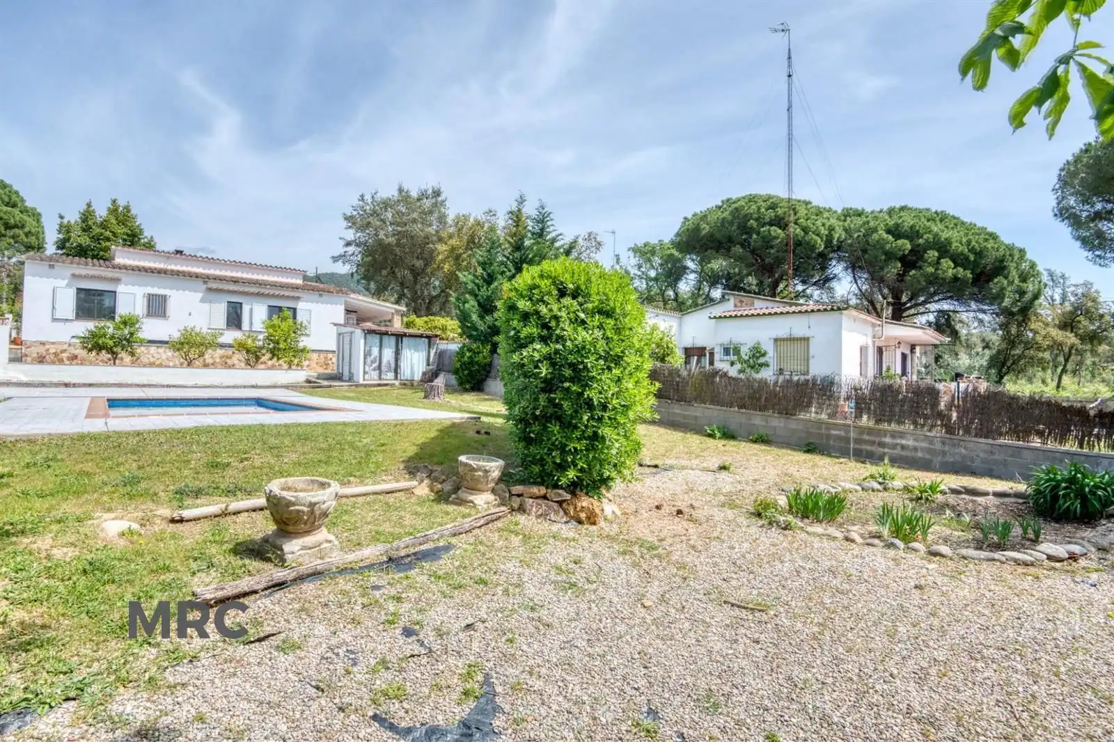 Jardín de Casa o chalet en venta en Santa Cristina d'Aro con Calefacción, Terraza y Trastero