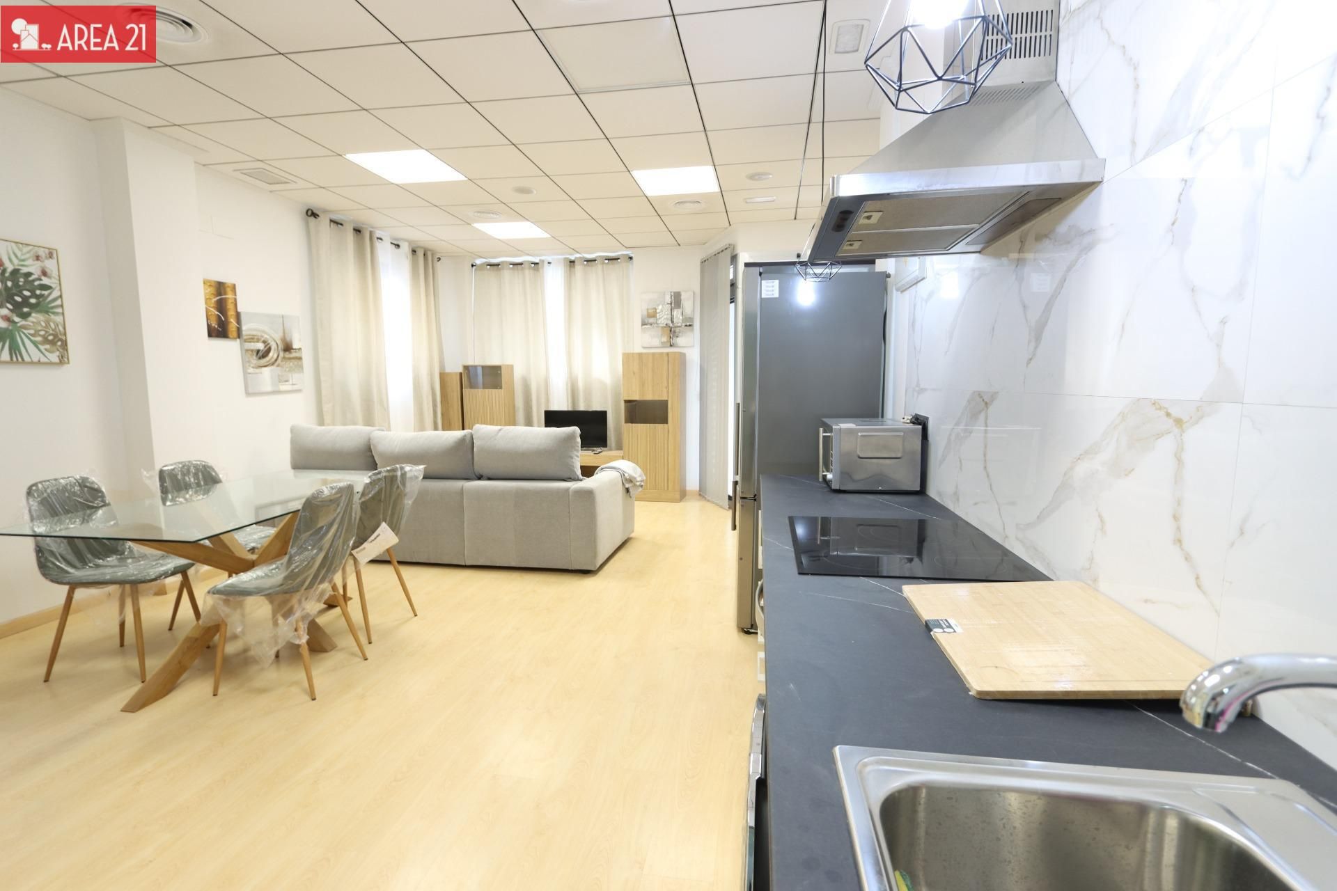 Kitchen of Planta baja to rent in La Pobla de Vallbona  with Air Conditioner